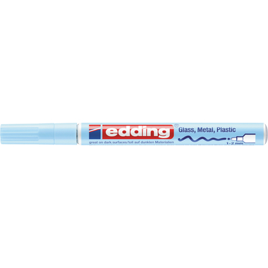EDDING Paintmarker 751 CREA 1-2mm E-751-139 CR pastell bleu