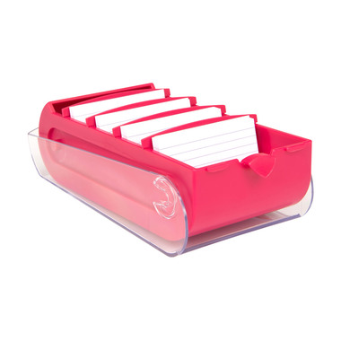 BIELLA Karteikartenbox Bunny A7 20879140U pink 13.2x8.5x25cm
