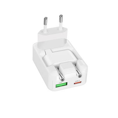 Chargeur mural 45 W avec prise pliable