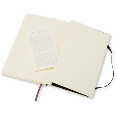 MOLESKINE Carnet Soft A5 718-6 quadrillé noir