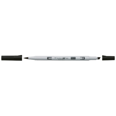 TOMBOW Dual Brush Pen ABT PRO ABTP-N15 black