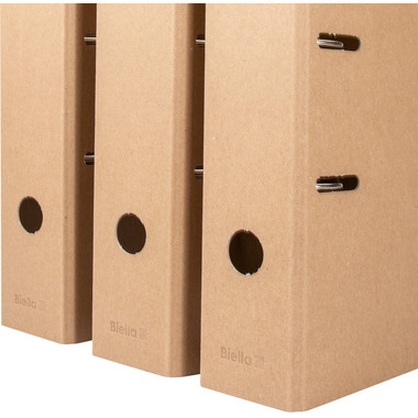 BIELLA Ordner Minimal Design 7cm 11440710U braun A4