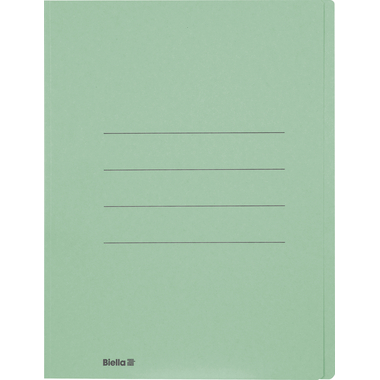 BIELLA Einlagemappe A4 25040030U grün 240g/m2