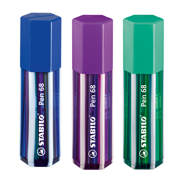 STABILO Stylo Fibre Pen 68 1mm 6820-1 20 couleurs Big Pen