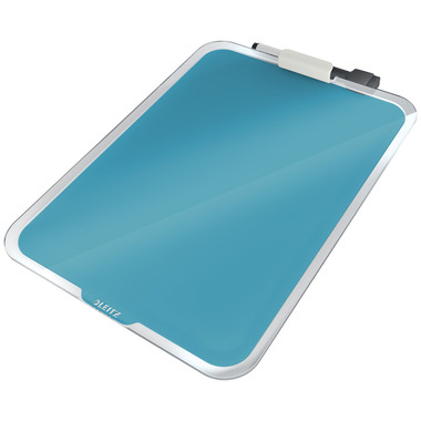 LEITZ Glass Noteboard Cosy 3947-00-61 bleu 33x25x7.5cm