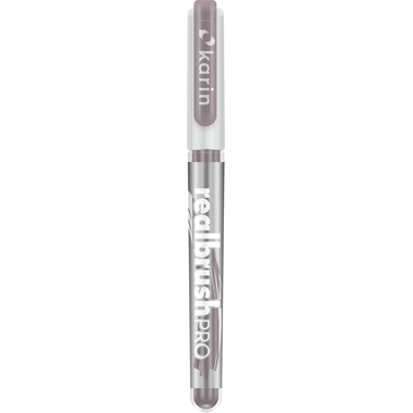KARIN Real Brush Pen Pro 0.4mm 31Z276 gris chaud 3