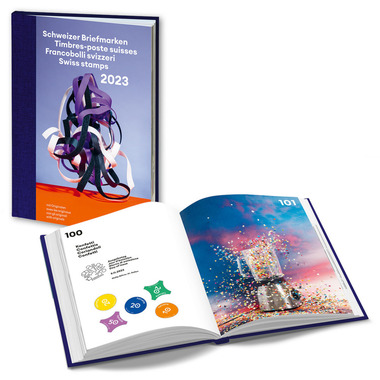 Livre annuel des timbres-poste suisses 2023 Oblitéré