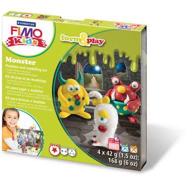 FIMO form&play 4x42g 803411LY Set Monster