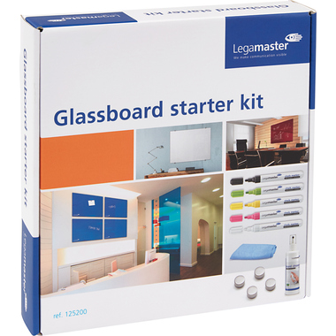 LEGAMASTER Glasboard 7-125200 Starter Zubehörset, 11-tlg.