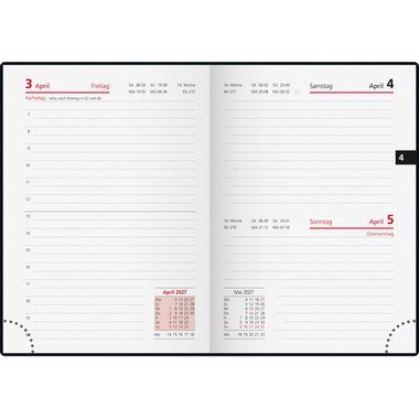 RIDOIDE Agenda Technik III 2027 7018307027.27 1J/1P Different AL 10x14cm