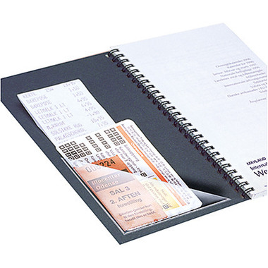 3L Viereck File-Pockets 155x90mm 10055 transp. 5 Stück