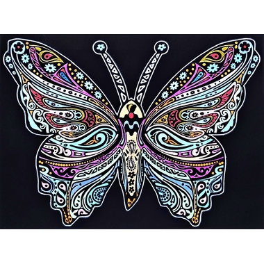 TATARUGA Image de velours A4 S29 papillon