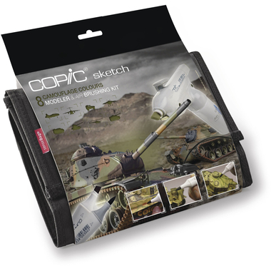 COPIC Marker Sketch 21075408 Wallet Camouflage, 9 pcs.