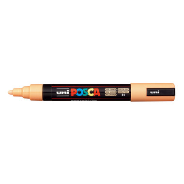 UNI-BALL Posca Marker 1,8-2,5mm PC5M L.ORANG hellorange, Rundspitze
