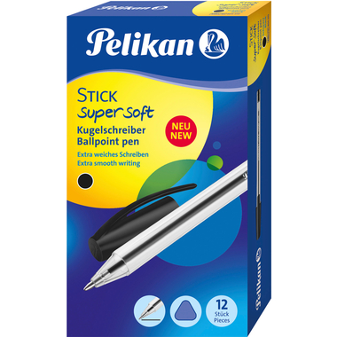 PELIKAN Kugelschreiber Stick super 1mm 804370 schwarz