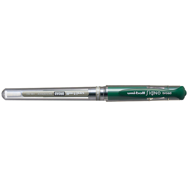 UNI-BALL Signo Broad 1mm UM-153 GREEN grün