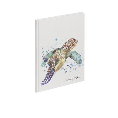 PAGNA Notizbuch Save me A5 26092-15 Schildkröte 128S, dotted lines