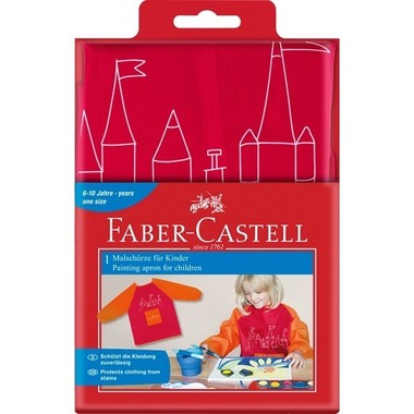 FABER-CASTELL Grembiule 201204 rosso/arancione