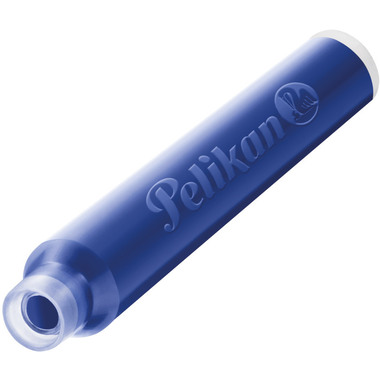 PELIKAN Tintenschreib.-Patronen TP/6 301176 königsblau, löschbar 6 Stück