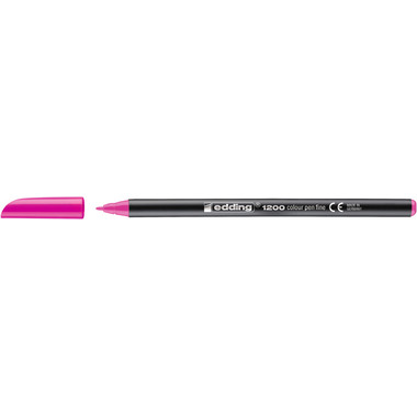 EDDING Stilos fibre 1200 1 mm 1200-069 rose néon