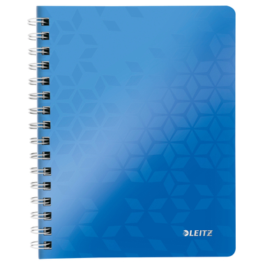 LEITZ Bloc-notes WOW PP A5 46410036 bleu quadrillé