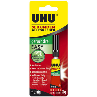 UHU Superglue 3g 46130 liquido, senza solventi