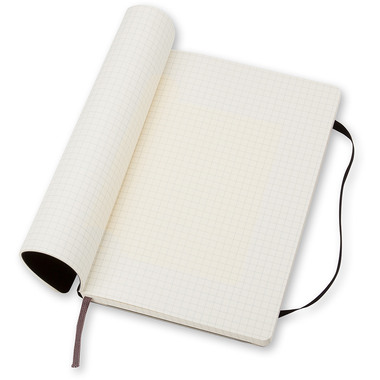 MOLESKINE Carnet Soft A5 718-6 quadrillé noir