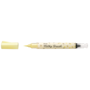 PENTEL Pinselstift Milky Brush XGFH-PGX pastell gelb