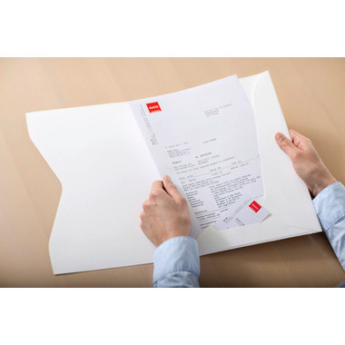 ELCO Offertmappe A4 73689.1 270g, weiss 2 Stück