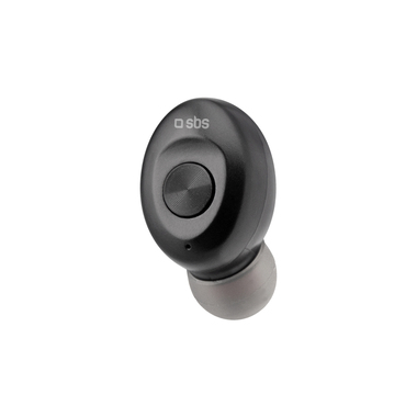 Auricolare mono senza fili con tasto multifunzione e microfono integrato, dock di ricarica magnetico incluso nella confezione
