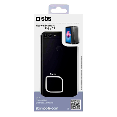 Transparent TPU cover for Huawei P Smart and Huawei Enjoy 7S