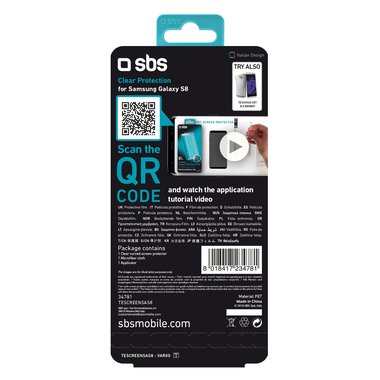 Pellicola per Samsung Galaxy S8