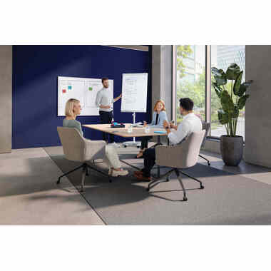 FRANKEN Flipchart X-tra!Line 68x105cm EL-FC31 grigio chiaro mobile