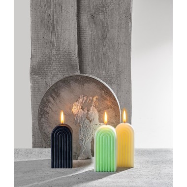 GLOREX Kerzengiessform 12x6x3.7cm 69732090 Bogen klein