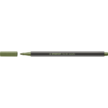 STABILO Fasermaler Pen 68 1mm 68/843 metallic hellgrün