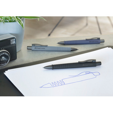 FABER-CASTELL Kugelschreiber Poly Ball XB 241189 navy blue