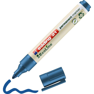 EDDING Permanent Marker 21 1.5-3mm 21-3 bleu