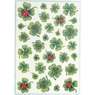 HERMA Etiketten Decor 84x120mm 5438 Kleeblätter 3 Stück