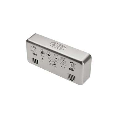 Sveglia Digitale TFA Dostmann Argento