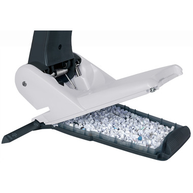 LEITZ Perforateur registre 6.3mm 51800084 gris clair 65 feuilles