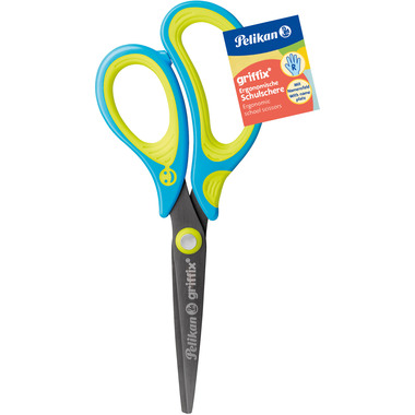 PELIKAN Display Schere Griffix 605380 spitz, ass. 12 Stk.