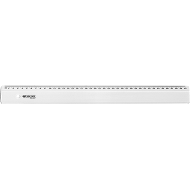 WESTCOTT Kunststofflineal 40cm E10153 BP