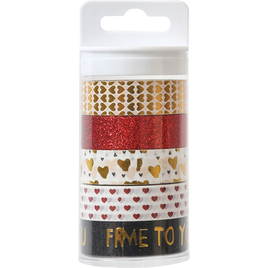 I AM CREATIVE Washi Tape Set 5 4085.112 15mmx5m 5 pezzi