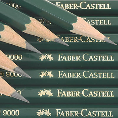 FABER-CASTELL Bleistift CASTELL 9000 2B 119002