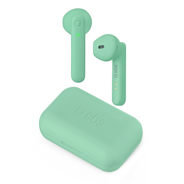 Écouteurs sans fil avec station de recharge de poche de 300 mAh, Bluetooth V 5.0, bouton multifonction pour appels et musique