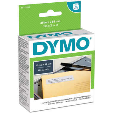 DYMO Etichette per indirizzo S0722520 permanente 54x25mm