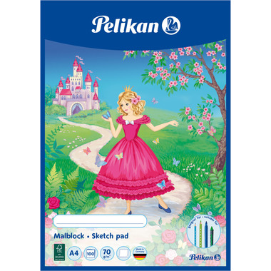 PELIKAN PELIKANmALBLOCK 137679 A4 100BLATT 70G