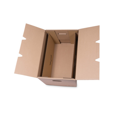 Insert for hanging files for modular moving box medium 553x29x289mm