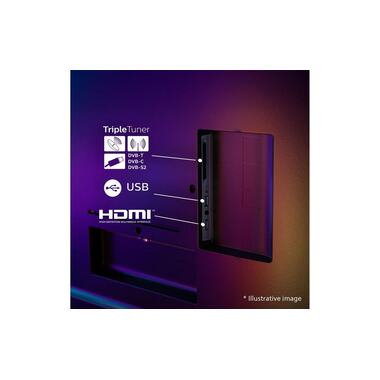 Philips TV 85PUS8500/12 85" 4K Ambilight TV, 2025