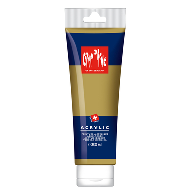 CARAN D'ACHE Acrylfarbe 250ml 2812.999 gold